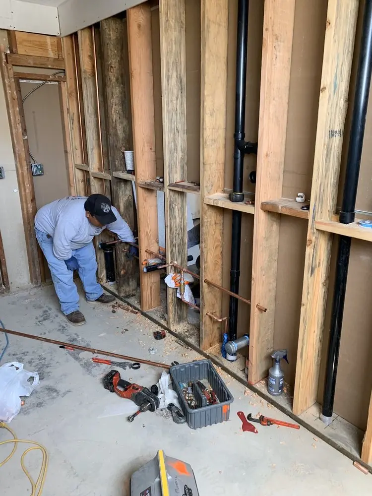 Commercial rough-in plumbing for Water Heater Replacement in Oneida